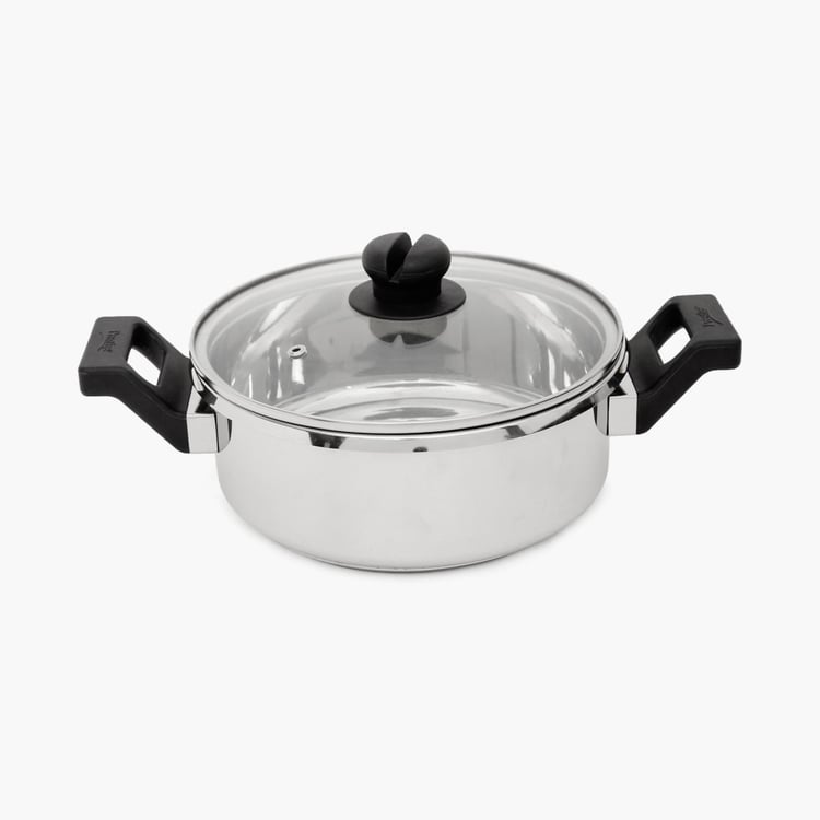 PRESTIGE Clip-On Stainless Steel Cookware With Glass Lid- 3 L