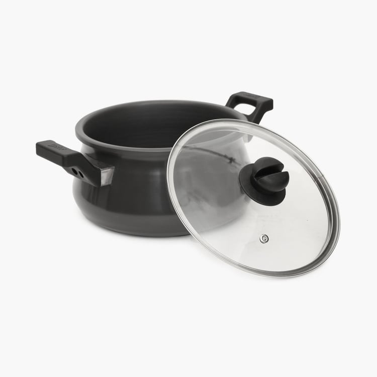 PRESTIGE Clip-On Stainless Steel Handi Cookware With Glass Lid- 5 L