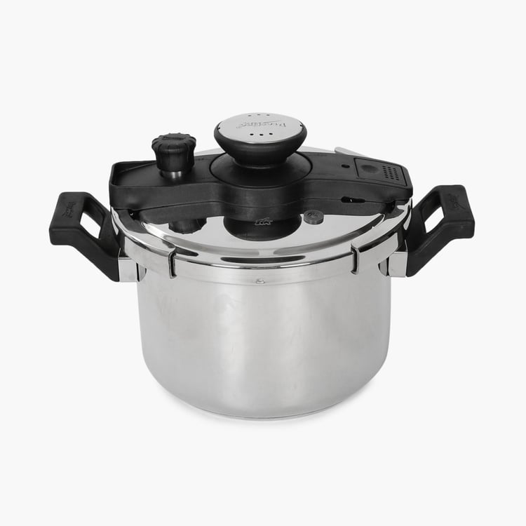 PRESTIGE Clip-On Stainless Steel Pressure Cooker With Glass Lid Accessory- 5 L