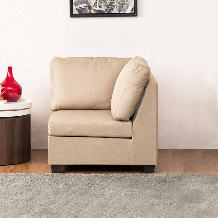 Signature Arden Fabric Sofa Corner - Beige