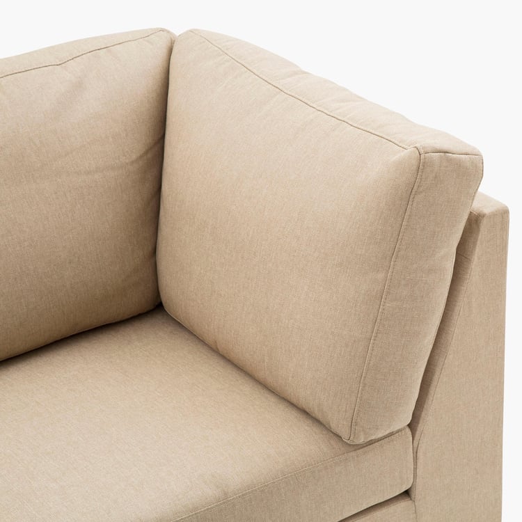Signature Arden Fabric Sofa Corner - Beige