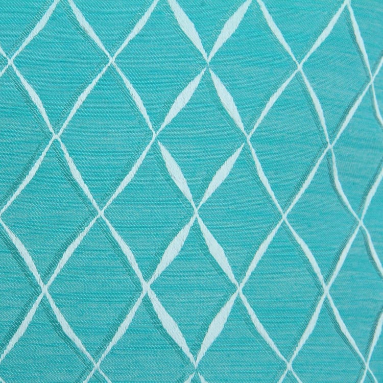 Celebration Geometric Jacquard Cushion Cover Set- 2 Pcs