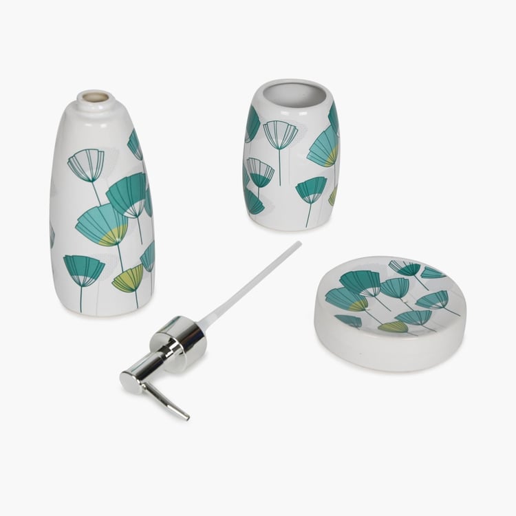 Addison Ceramic Bath Accessories Set- Pack Of 3 Pcs.