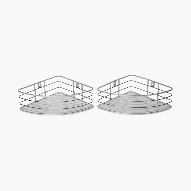 Burlington Wall-Mounted Shower Caddy- Set Of 2 Pcs.