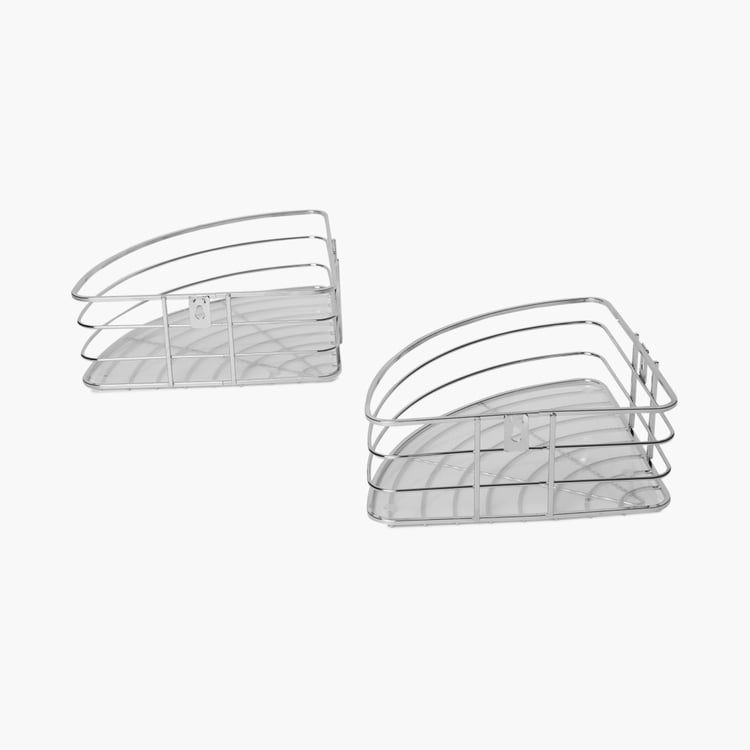 Burlington Wall-Mounted Shower Caddy- Set Of 2 Pcs.