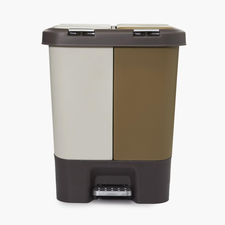 Sedona Plastic Push and Pedal Bin - 10L