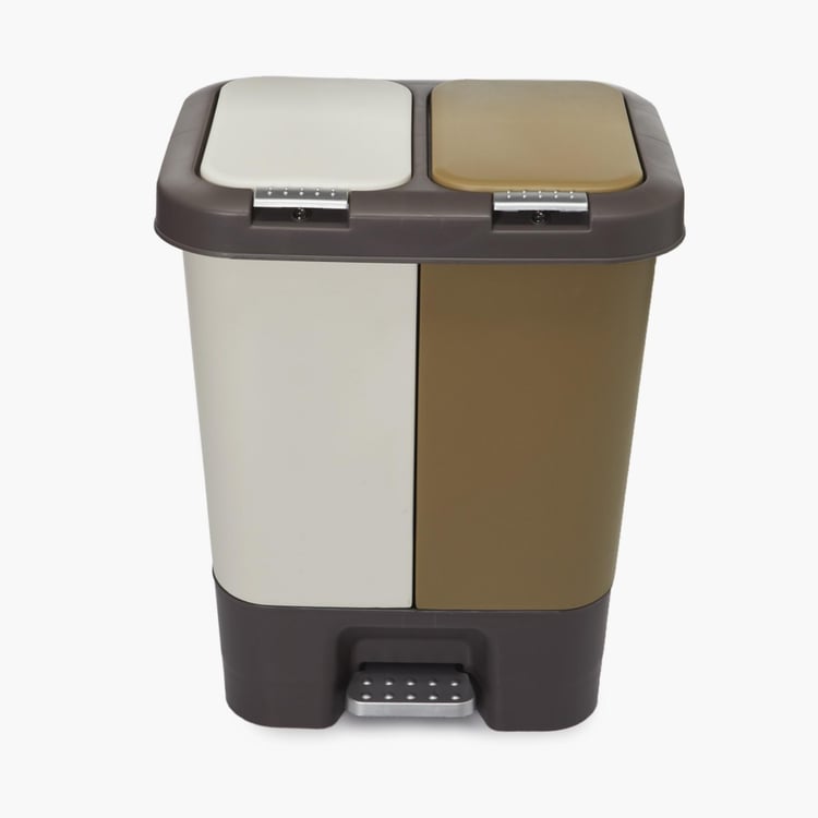 Sedona Plastic Push and Pedal Bin - 10L