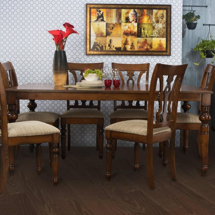 Tagetes Dining Table Without Chairs - 6 Seater