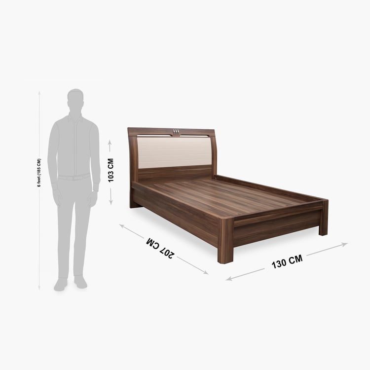 Akron Crystal Teen Bed - 103 x 130 x 207 cm