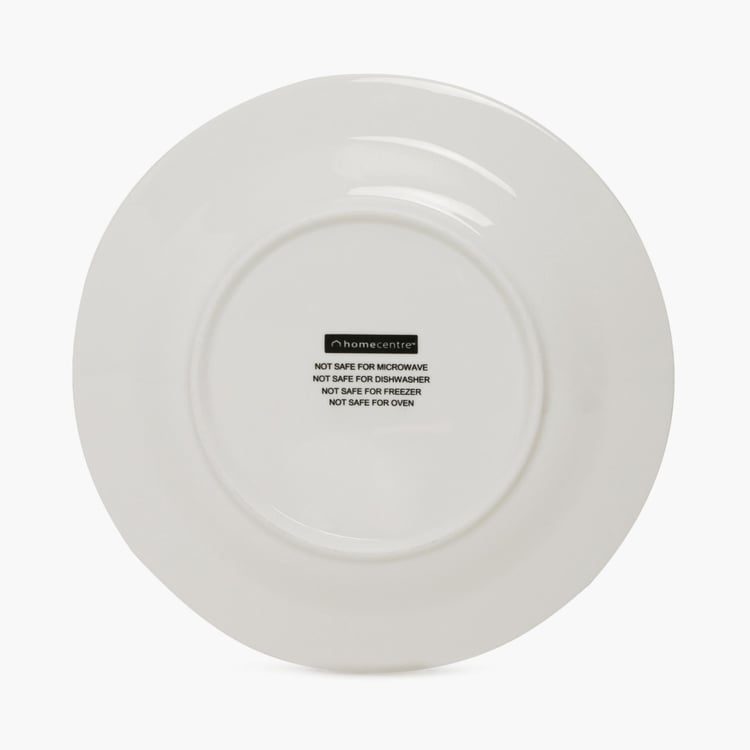 Marshmallow Ceramic Side Plate - 21cm