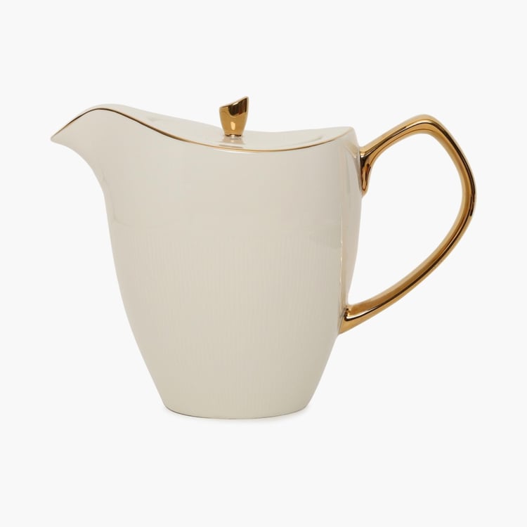 Marshmallow Ceramic Tea Pot - 1L