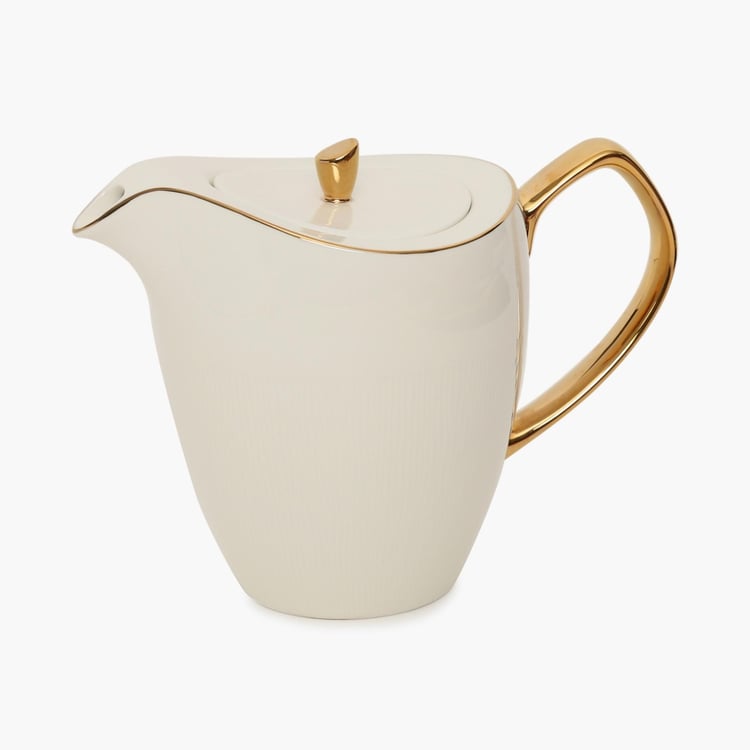 Marshmallow Ceramic Tea Pot - 1L