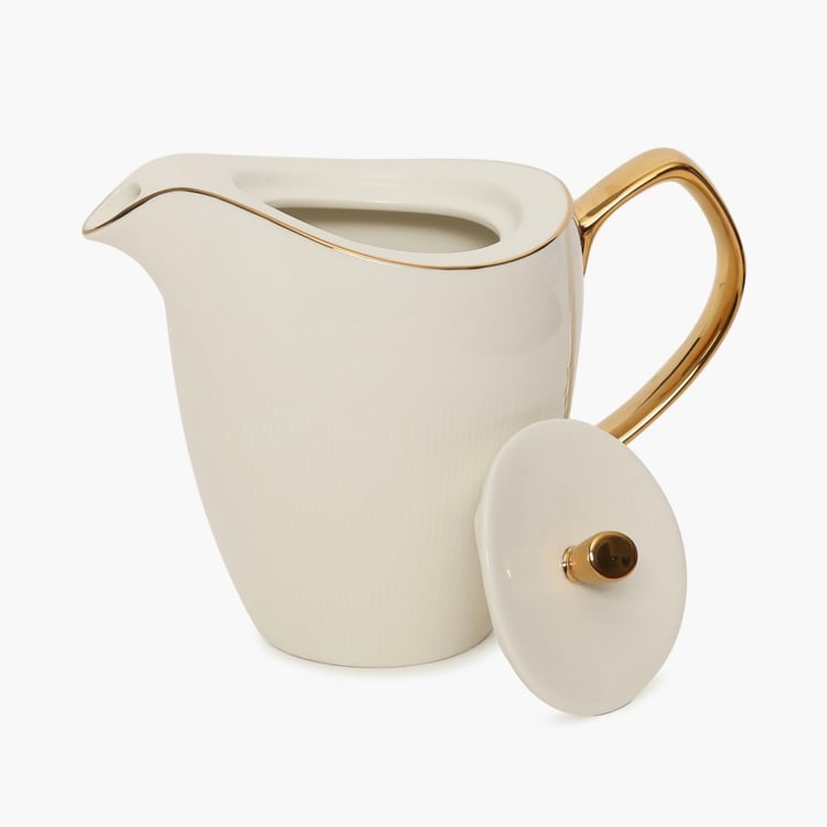 Marshmallow Ceramic Tea Pot - 1L