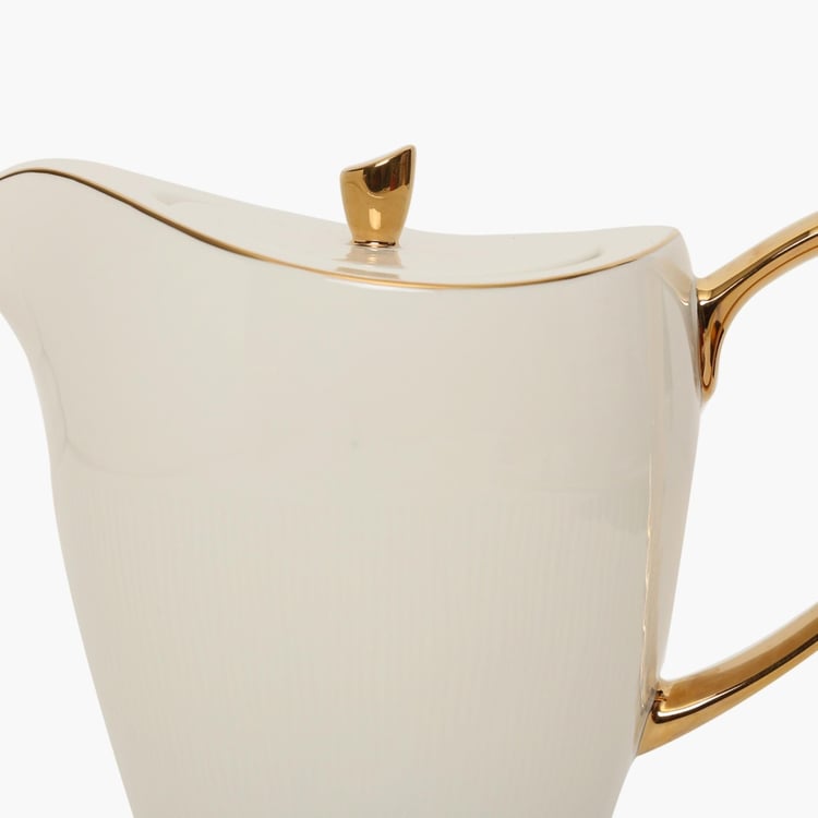 Marshmallow Ceramic Tea Pot - 1L