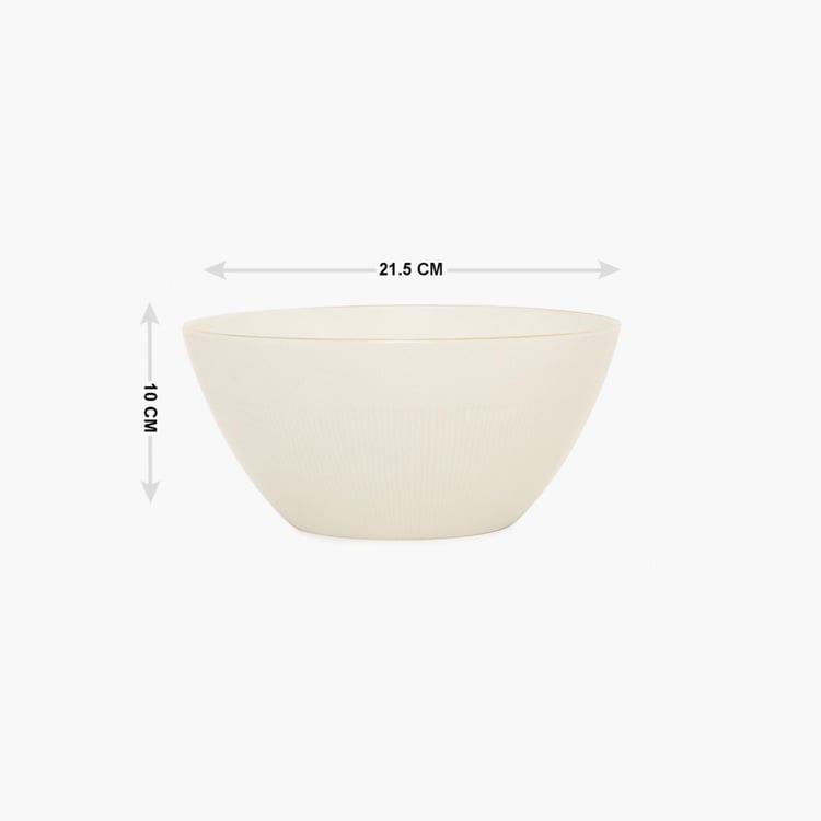 Marshmallow Porcelain Salad Bowl