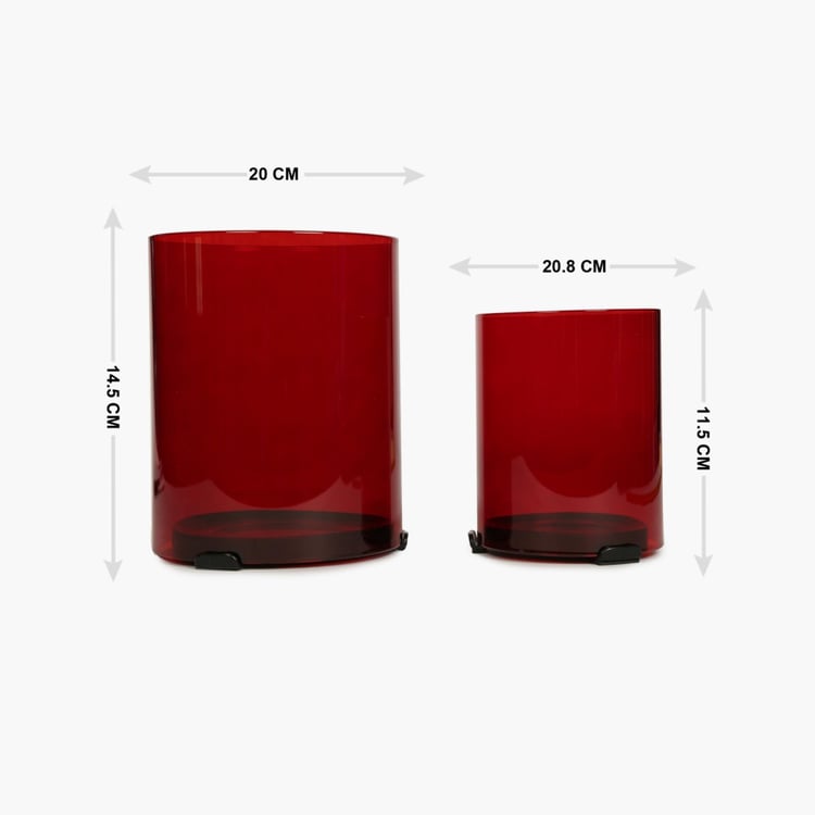 Neptune Hurricane Lamp- Set Of 2 Pcs.