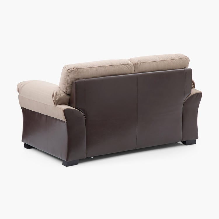 Vertigo Fabric 2-Seater Sofa - Beige