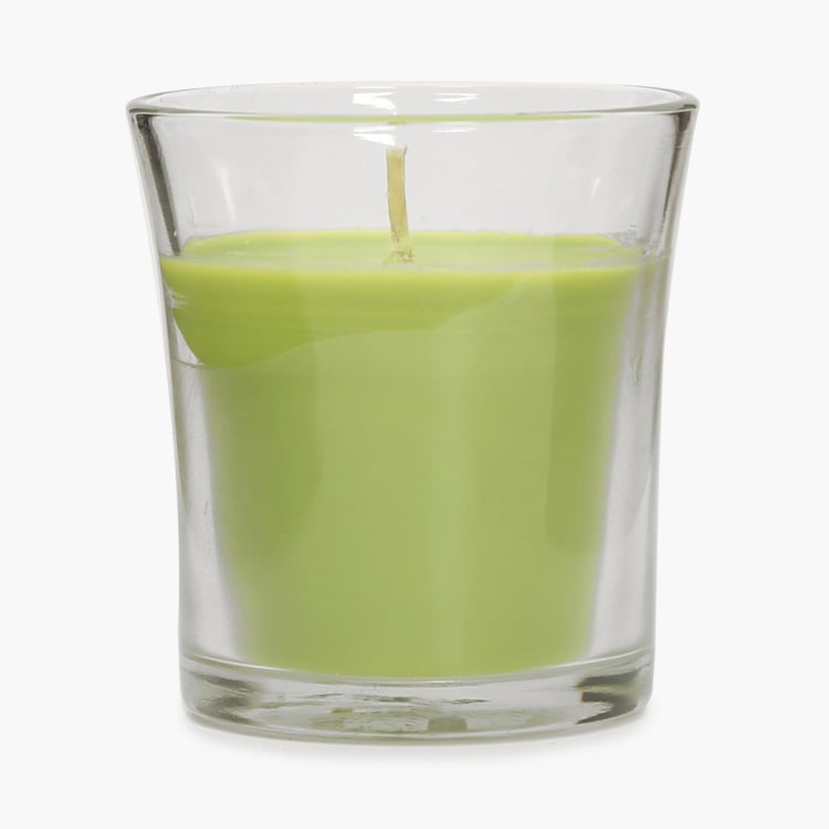 Colour Connect Jar Candle- Green Apple 