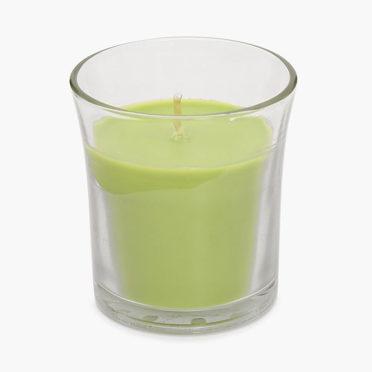 Colour Connect Jar Candle- Green Apple 