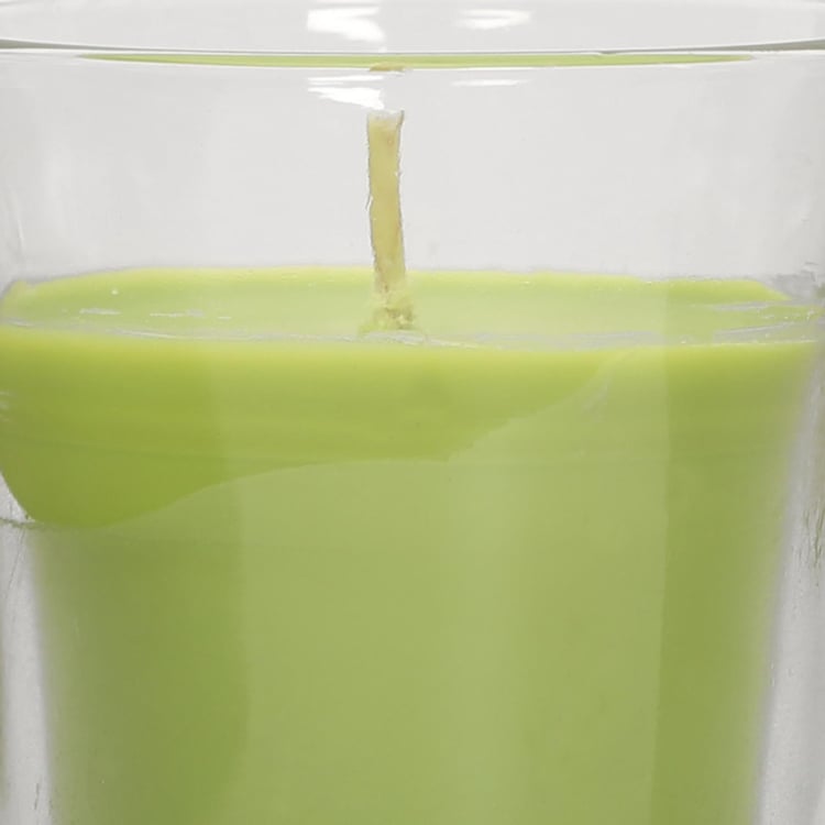 Colour Connect Jar Candle- Green Apple 