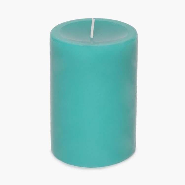 Colour Connect Blueberry Scented Pillar Candle