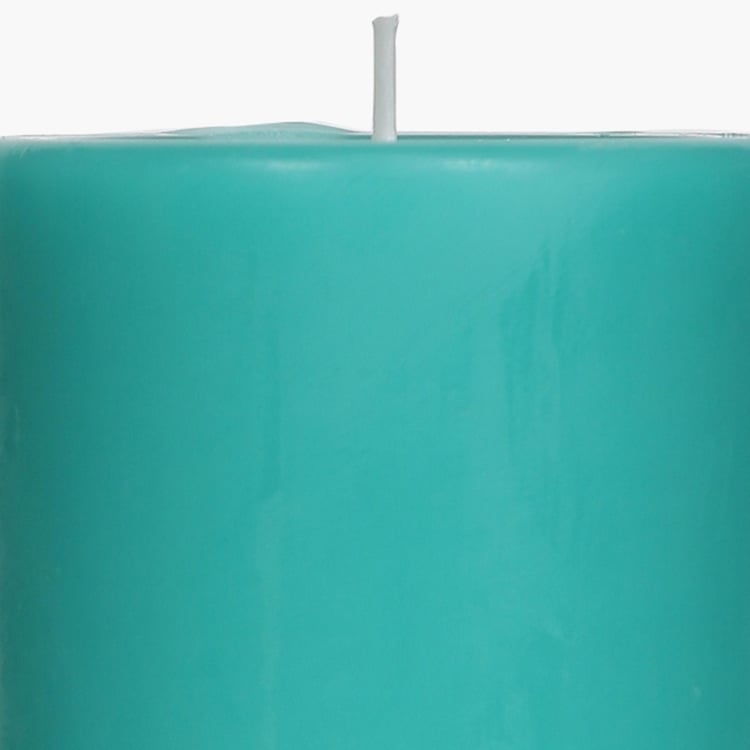 Colour Connect Blueberry Scented Pillar Candle