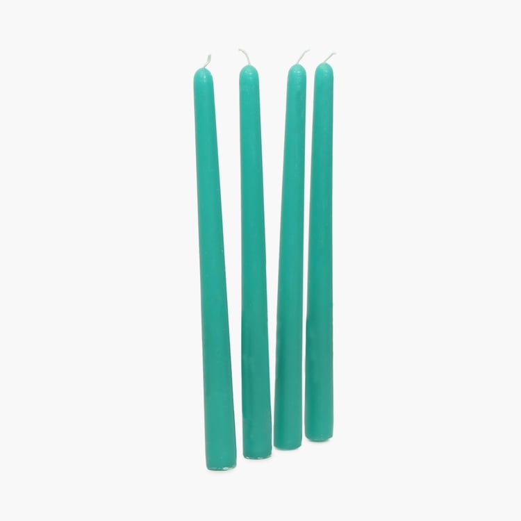 Colour Connect Set of 4 Blueberry Scented Taper Candles