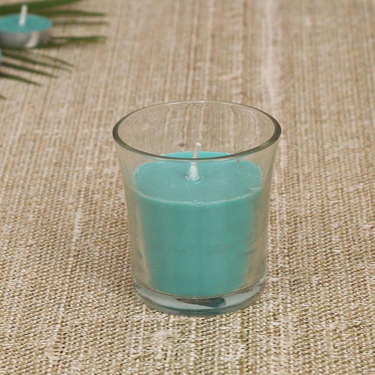 Colour Connect Blueberry Scented Jar Candle