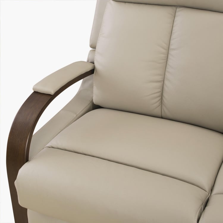 Buy Watson Three Seater Recliner Chair Beige from Home Centre at just ...