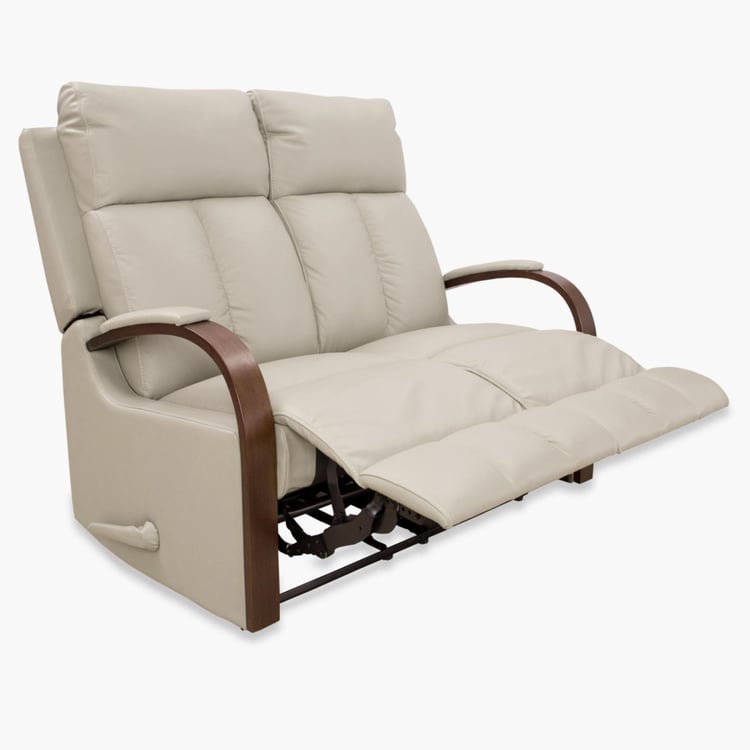 Watson Two Seater Recliner Chair Beige