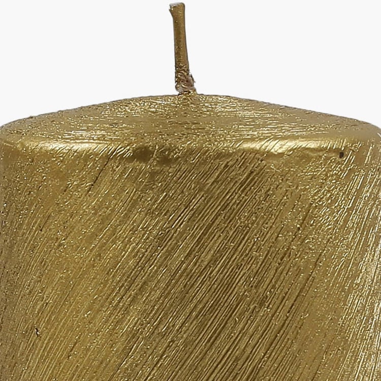 Moksha Shimmer Pillar Candle