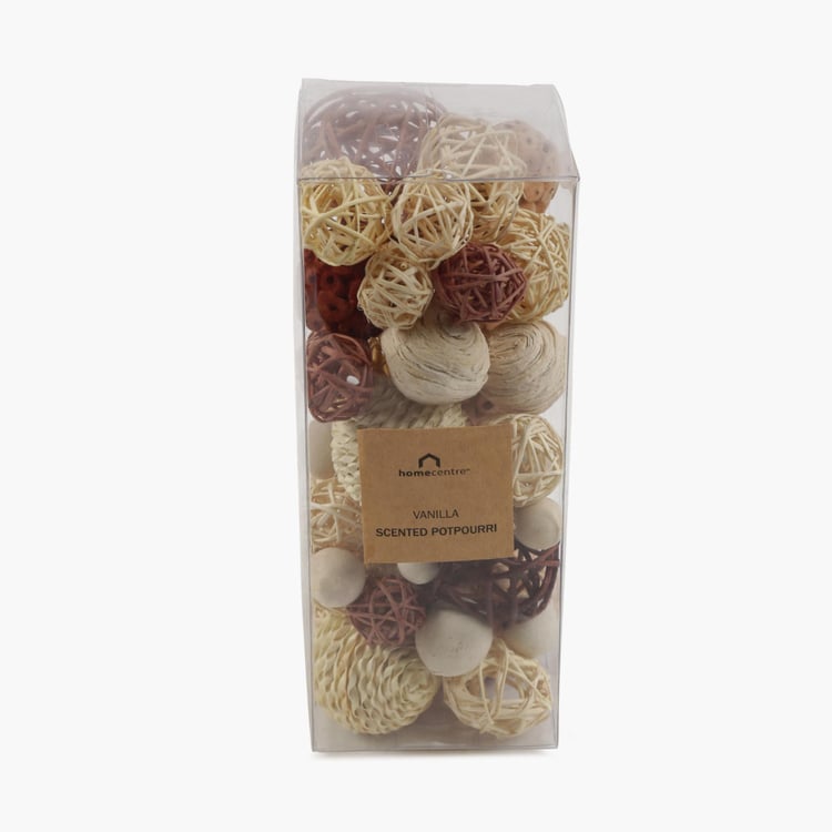 Contour-Clear Range - Potpourris Dried Leaves & Flowers - Potpourri : 9.8 cm x 9.8 cm x 25.5 cm - Multicolour