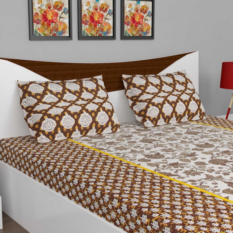 STELLAR HOME Estella 3-Pc. Queen Size Bedsheet Set - 224 x 254 cm