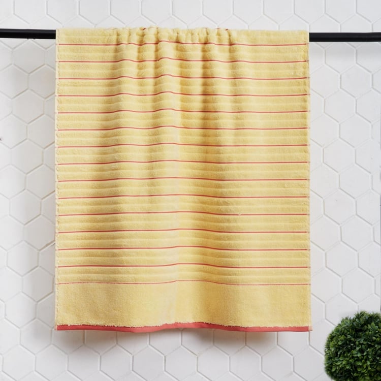 SPACES Textured Cotton Bath Towel