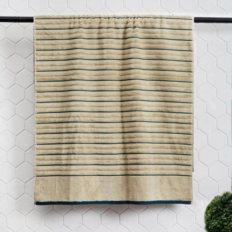 SPACES Textured Cotton Bath Towel