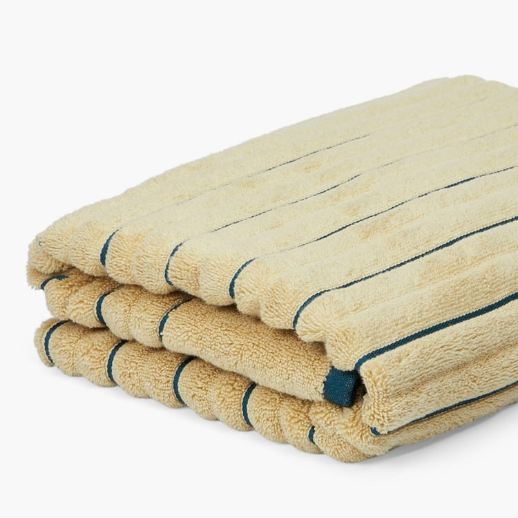 SPACES Textured Cotton Bath Towel