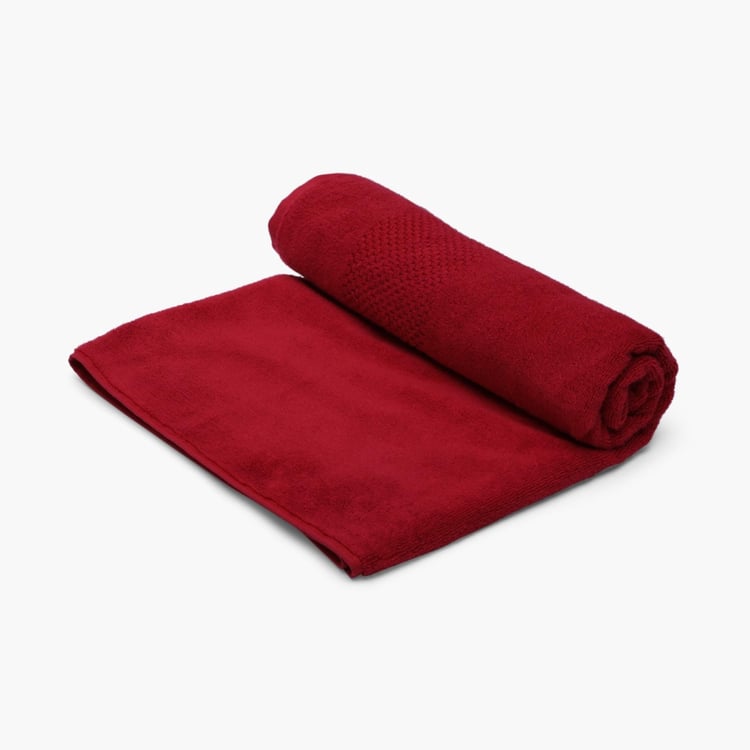 SPACES Solid Textured Bath Towel