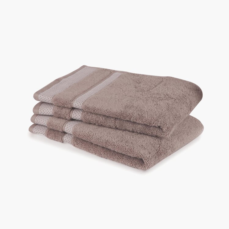 SPACES Active Hygro Textured Hand Towel- Set of 2- 40 X 60 cm