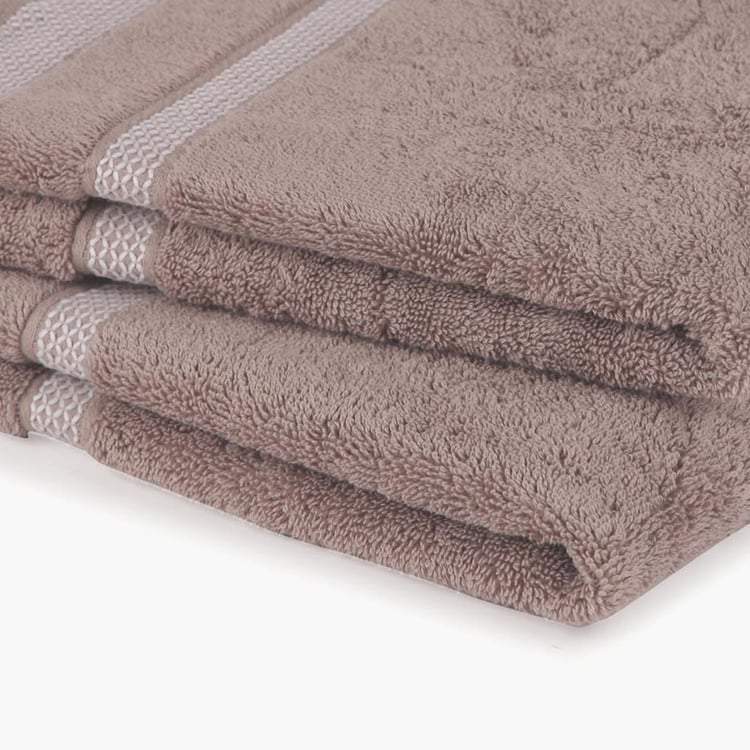 SPACES Active Hygro Textured Hand Towel- Set of 2- 40 X 60 cm