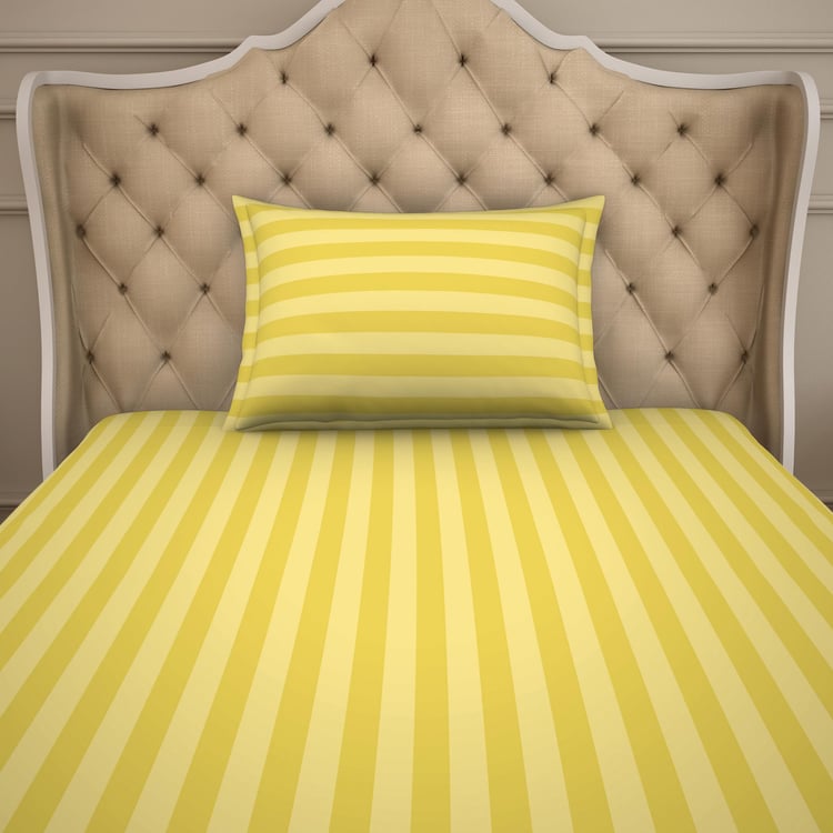 SPACES Sky Rise Striped 2-Pc. Single Bedsheet Set - 190 x 254 cm