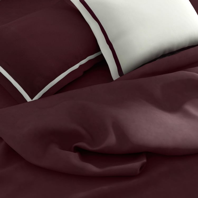 SPACES Solid Double Bedsheets - Set of 3 Pcs.