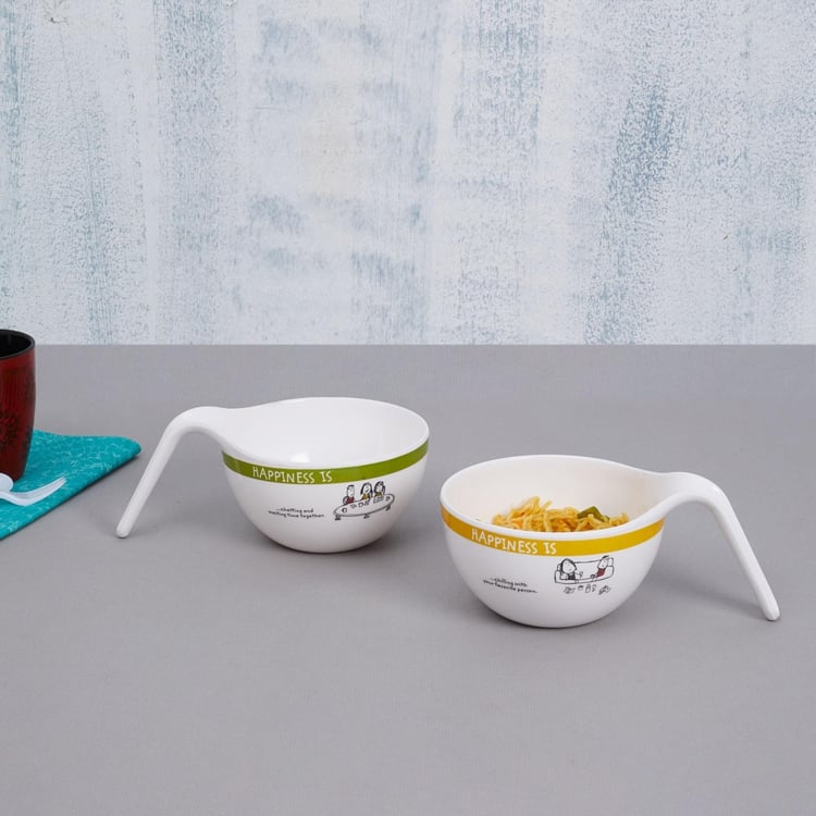 Aleka Happiness Is Noodle Bowl- Set Of 2 Pcs.