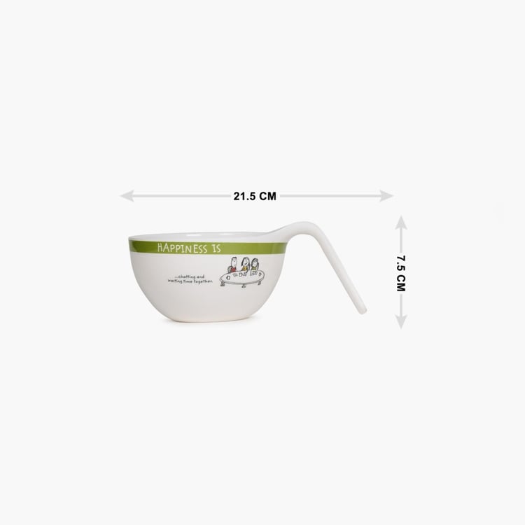Aleka Happiness Is Noodle Bowl- Set Of 2 Pcs.