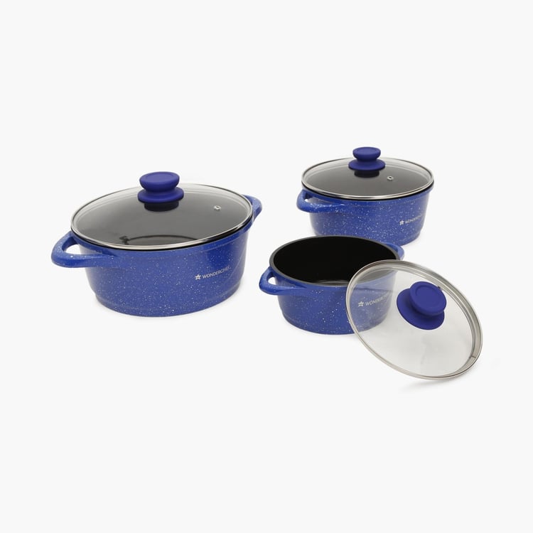 WONDERCHEF Ceramide Cook And Serve Set- 3 Pcs.
