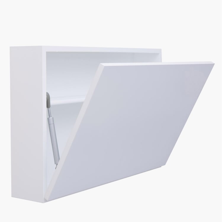 Ashton Folding Wall Mounted Laptop Desk - White