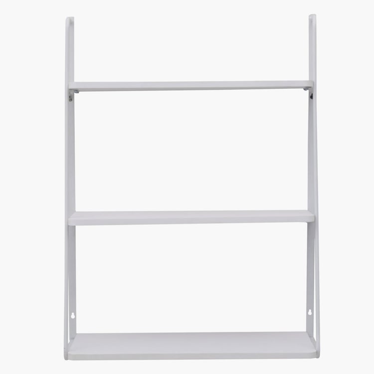 Lilly 3-Tier Wall Shelf - White