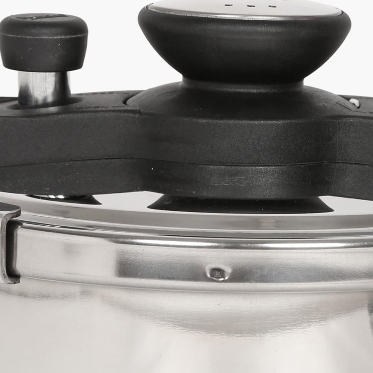 PRESTIGE Clip-On Stainless Steel Pressure Cooker With Glass Lid Accessory 3 L- Set Of 2 Pcs.