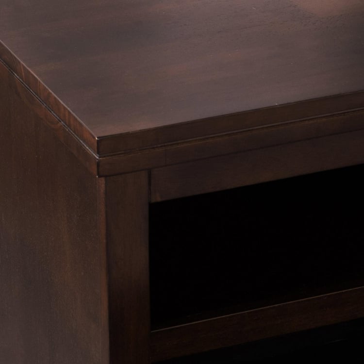 EMILY Drawer Storage Nightstand - Brown