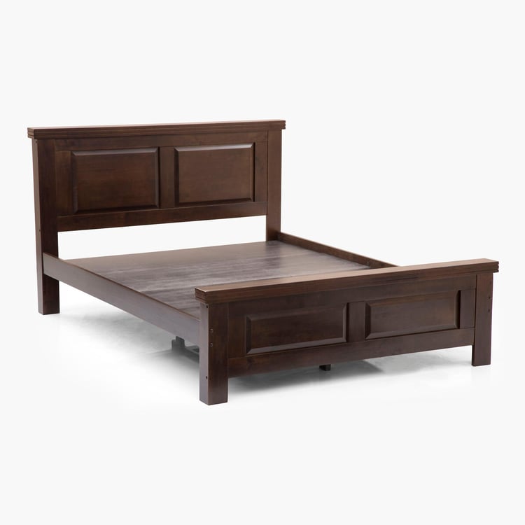 Helios Emily King Bed - Brown