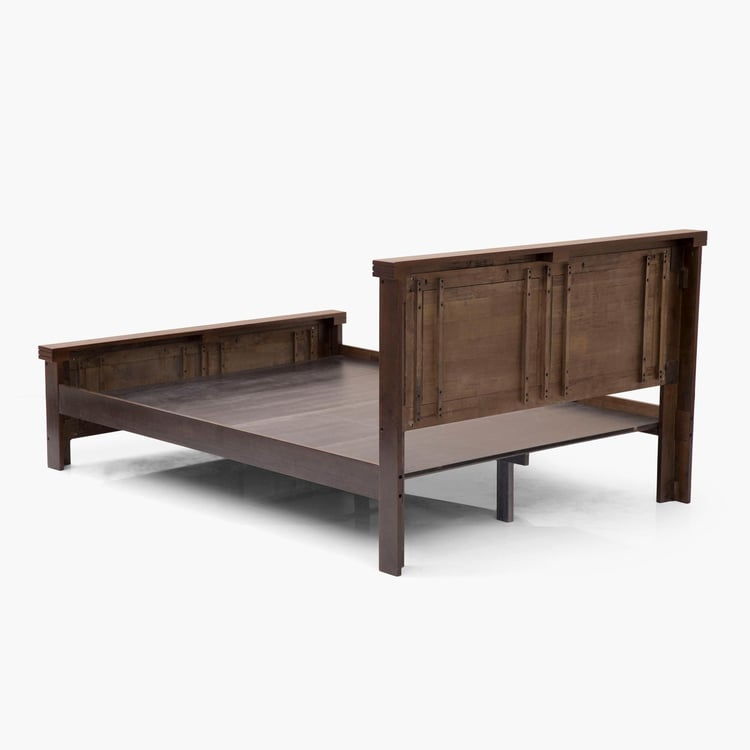 Helios Emily King Bed - Brown